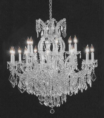 Chandelier Crystal Lighting Empress Crystal (Tm) Chandeliers H38" W37" - A500-Silver/1/21510/15+1
