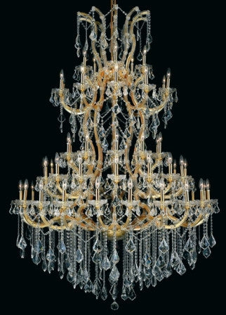 C121-2800G54G By Regency Lighting-Maria Theresa Collection Gold Finish 61 Lights Chandelier