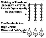 Maria Theresa Chandelier Crystal Lighting Chandeliers H 50" W 37" Great For Large Foyer / Entryway Trimmed With Spectra (Tm) Crystal - Reliable Crystal Quality By Swarovski - A500-B12/21510/15+1Sw